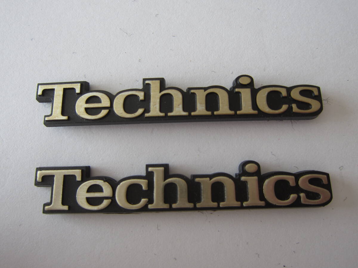 Technics   テクニクス  スピーカー  エンブレム  5.6cm  接着式です。  2個の画像1
