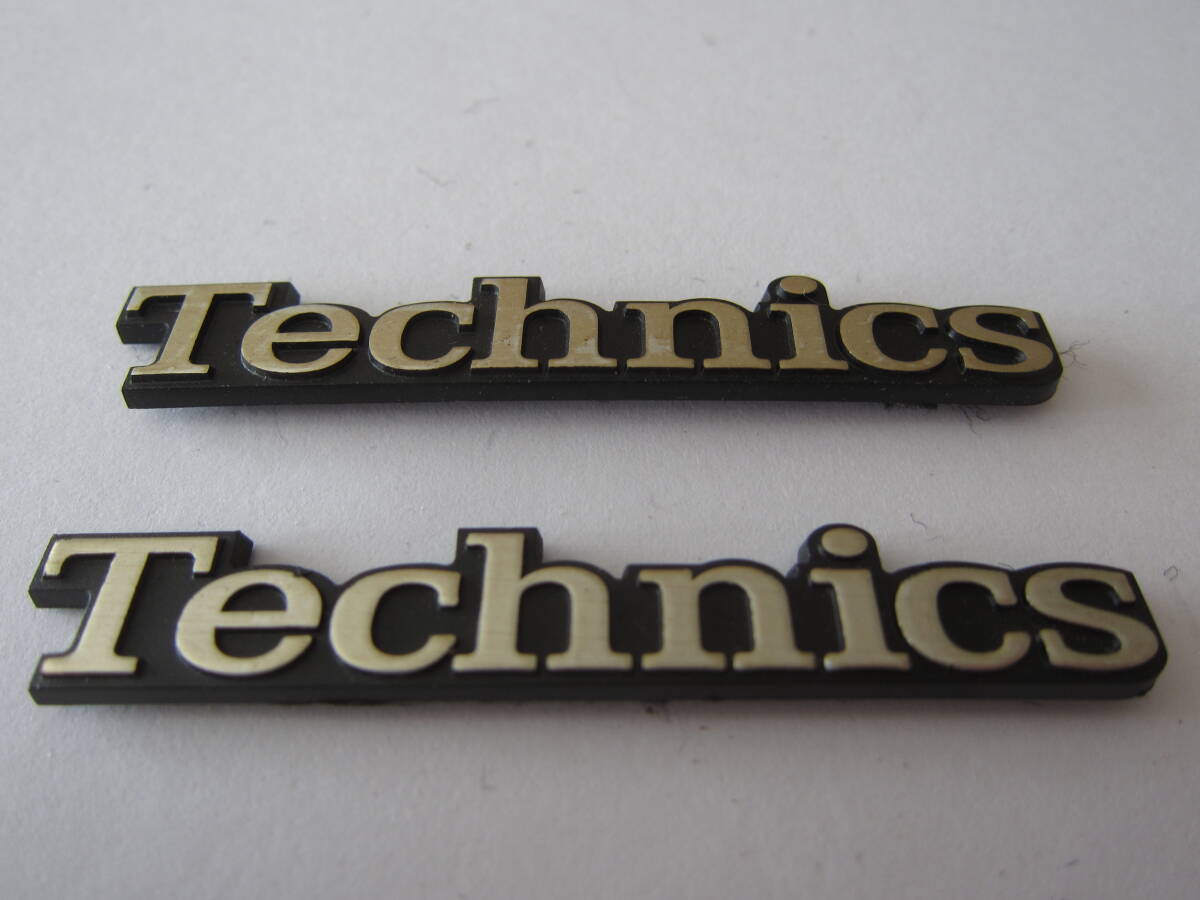 Technics   テクニクス  スピーカー  エンブレム  5.6cm  接着式です。  2個の画像2