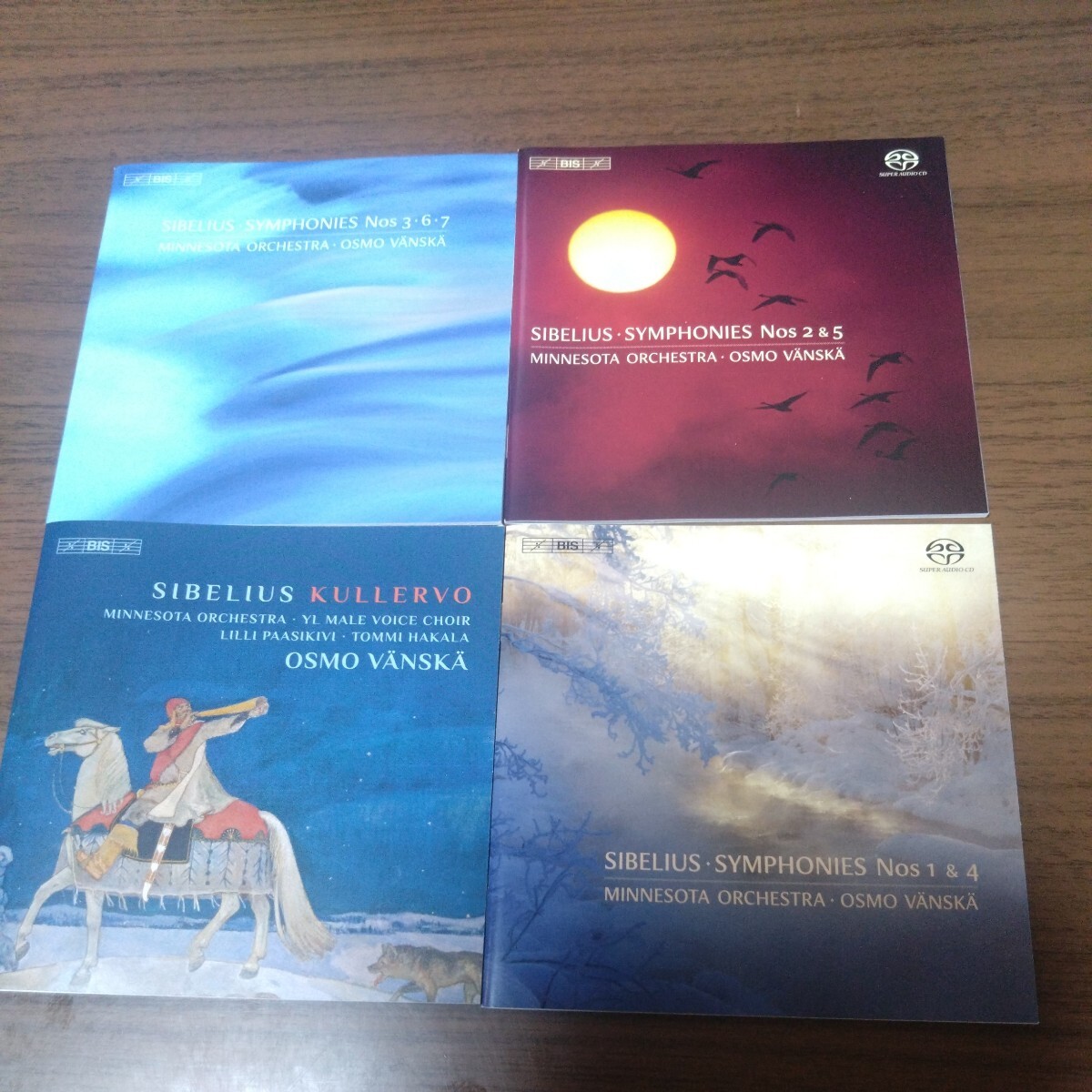 シベリウス 交響曲全集　クレルヴォ / オスモ・ヴァンスカ　4枚組CD_画像4