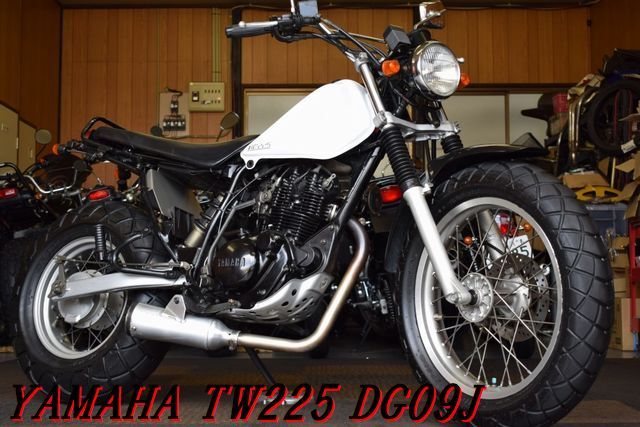 YAMAHA TW225 DG09J 2007年 最終型 スカチューンカスタム SuperTrapマフラー KIJIMAパワフィル 整備点検済み レスポンス抜群 E/G絶好調の画像1