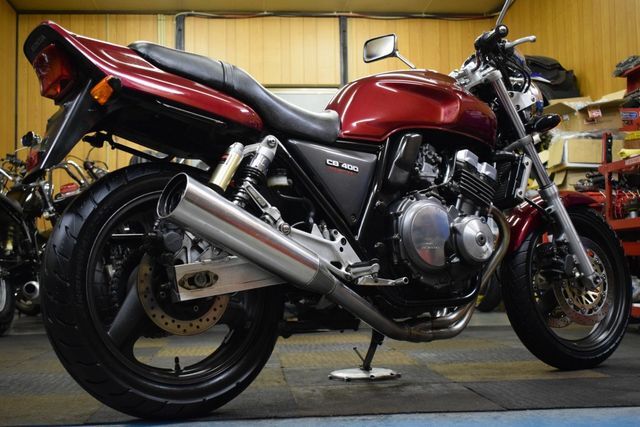 HONDA CB400SF NC31 予備車検渡し ワンオーナー車 室内保管 フルノーマル美車 ETC装着済 新品前後タイヤ交換済 レスポンス抜群 E/G絶好調の画像2