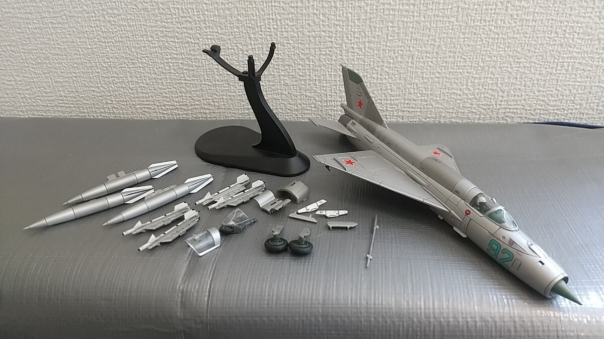 HOBBY MASTER 1/72 完成品 MiG-21 SMT Soviet Air Force No.92 Limited Edition ホビーマスター ソビエト空軍 ダイキャストモデル_画像1