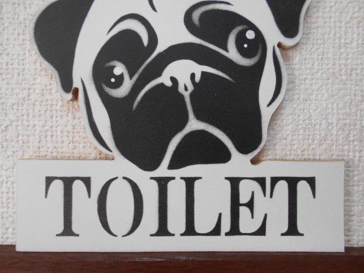 パグ トイレ ｐｕｇ ｔｏｉｌｅｔ かわいい ドア 犬 オシャレ Buyee Buyee Japanese Proxy Service Buy From Japan Bot Online