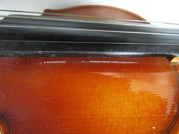 バイオリン Kiso Suzuki Violin  No,8 1970年製  copy of Antonius Stradivarus  1720   1/4サイズ ケース付きの画像5