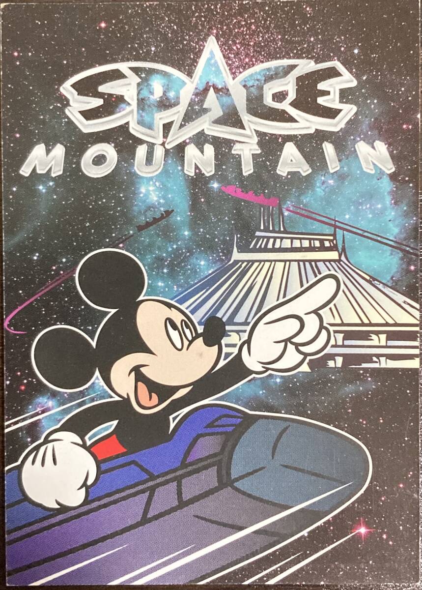 [ Disney ] Space mountain * будущее. Challenger сертификат * быстрый Pas 