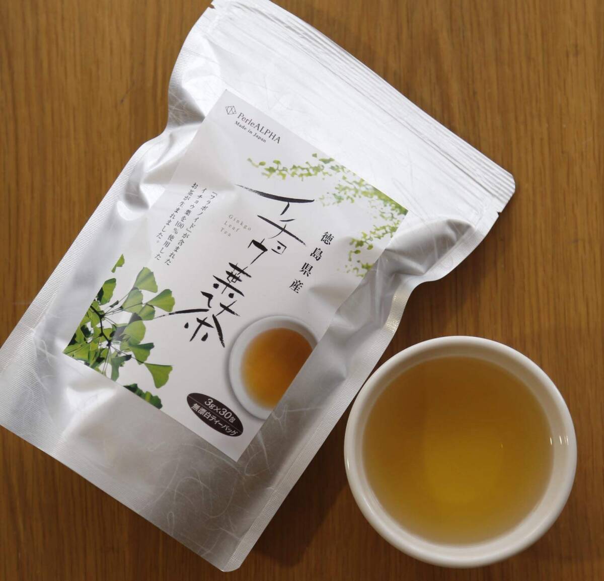 [ free shipping *3 sack set ]PerleALPHA ginkgo biloba leaf tea <90g(3g×30.)>