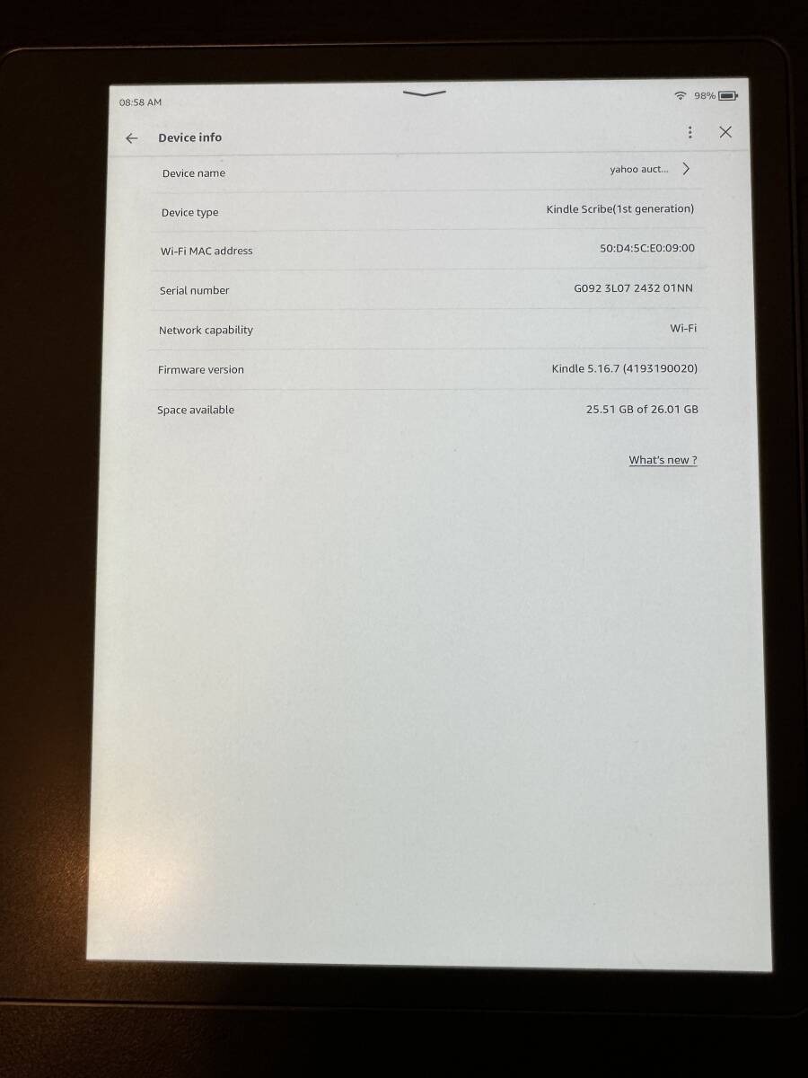 Kindle Scribe キンドル スクライブ 10.2インチディスプレイ プレミアムペン付き