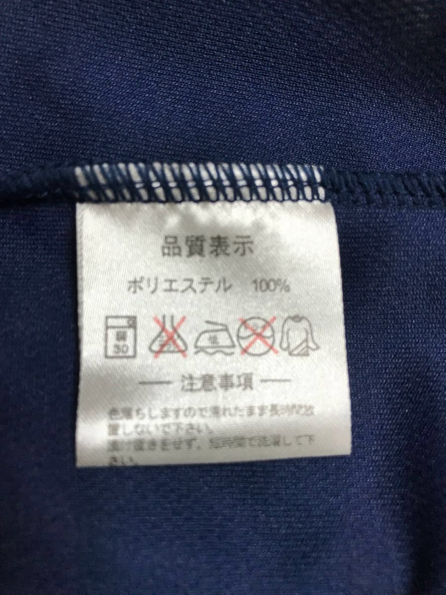 ATHLETA CAPAZ アスレタ トレーニングウェア ドライ Tシャツ サッカー トップス サイズS 半袖 白 紺_画像10