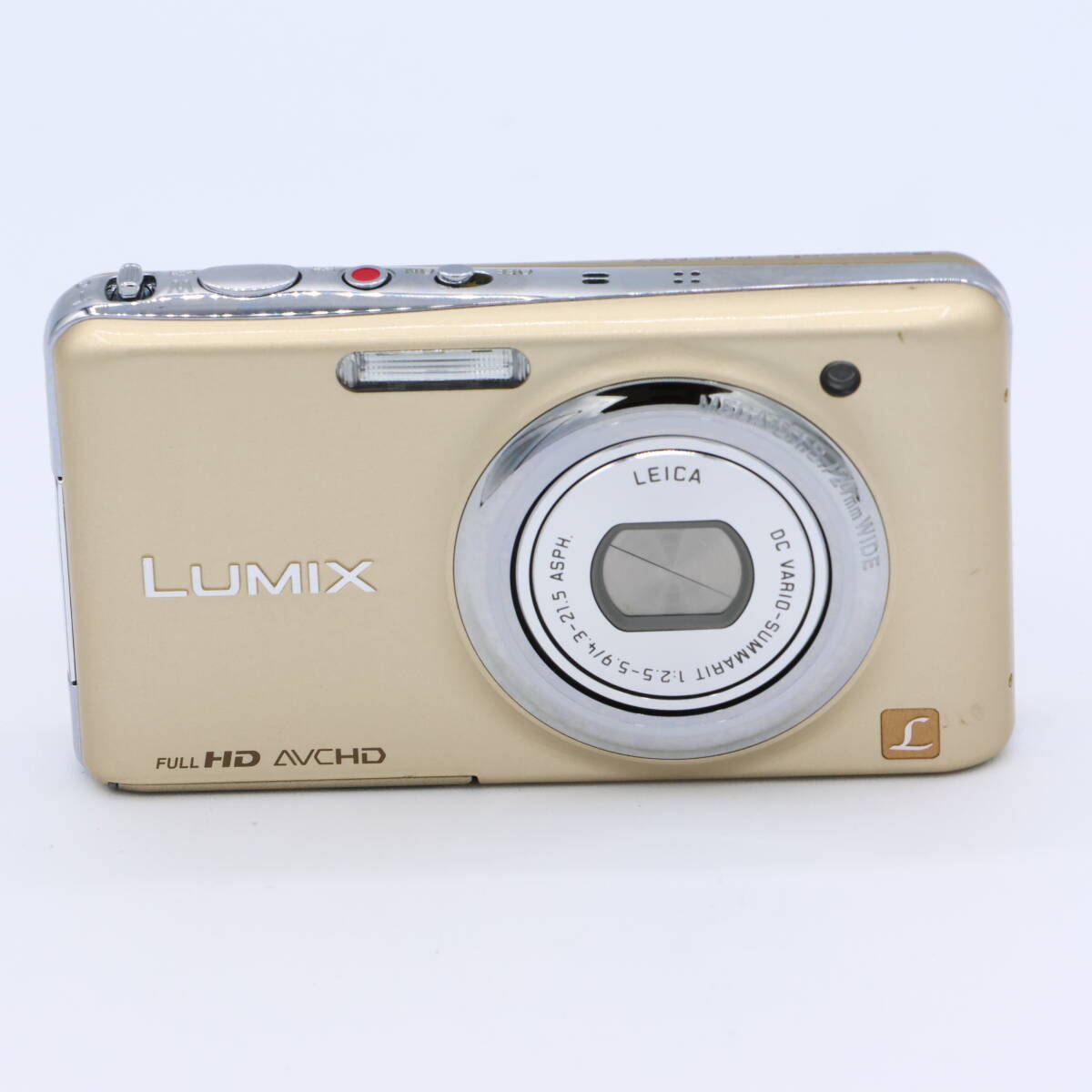 パナソニック デジタルカメラ LUMIX FX77 レオパードゴールド DMC-FX77-N　#240402_FH1HB001374_画像6