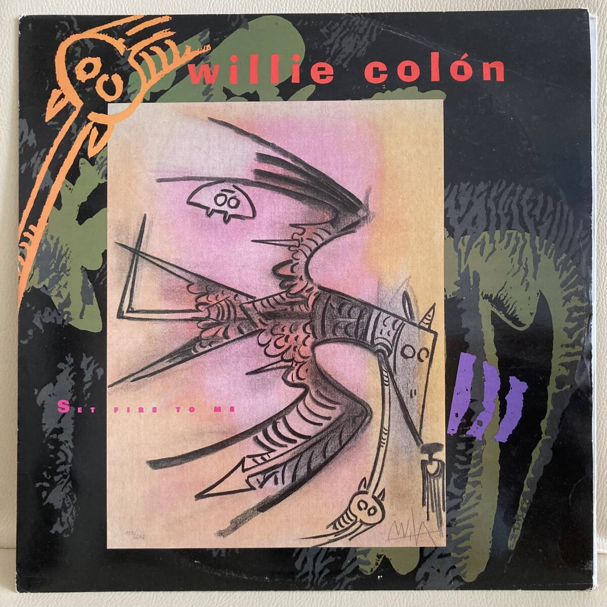 Willie Colon - Set Fire To Me 12 INCH_画像1