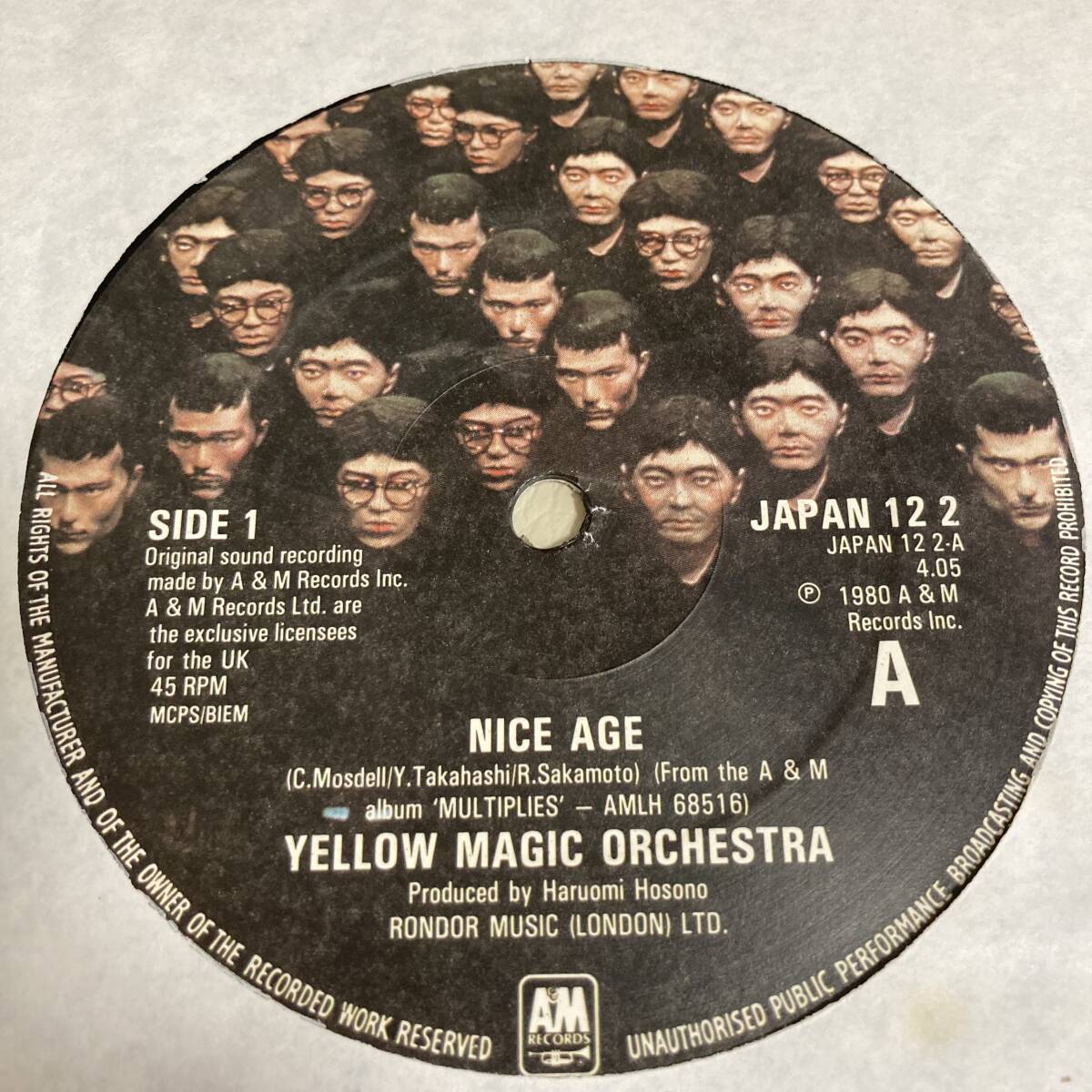 Yellow Magic Orchestra - Nice Age 12 INCHの画像3