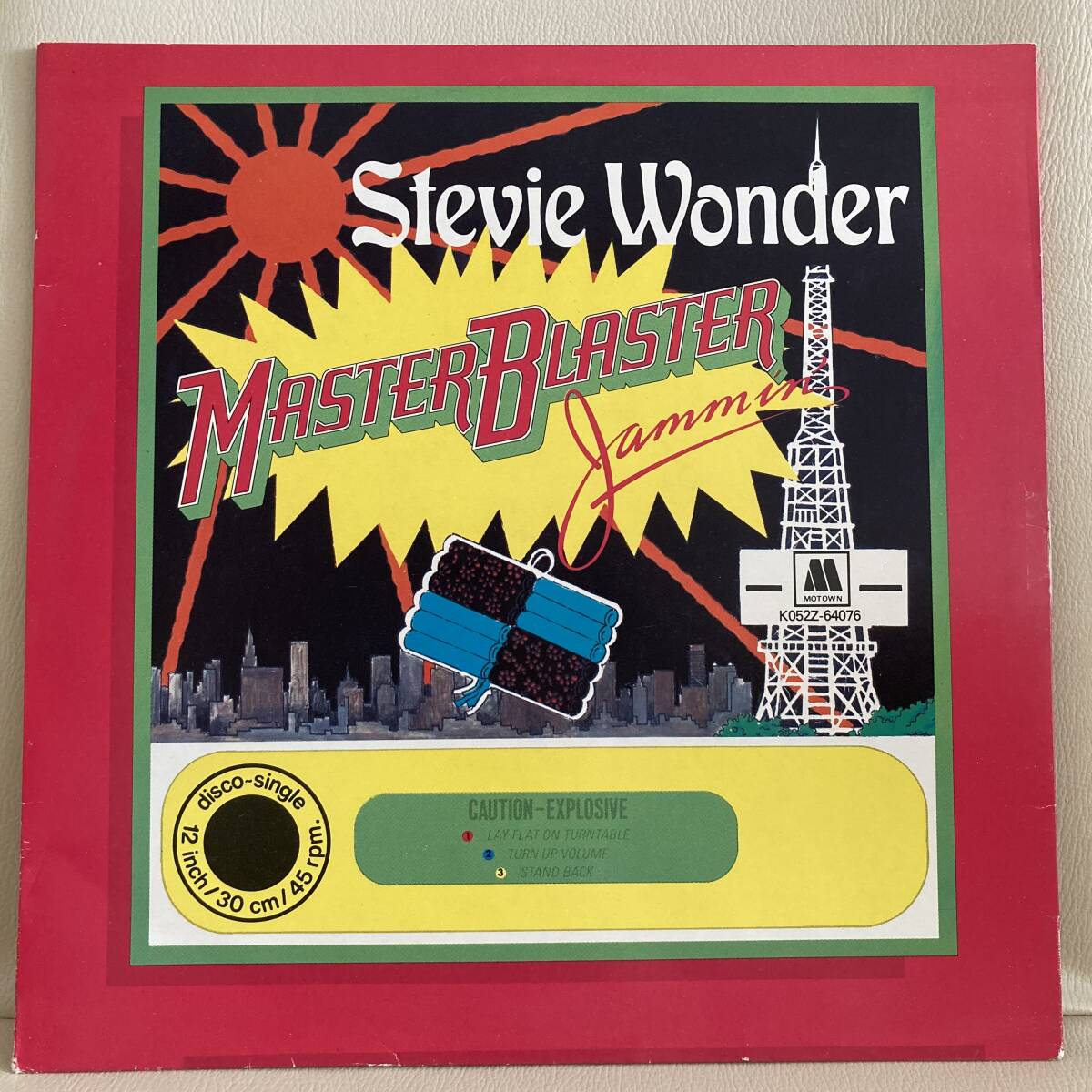 Stevie Wonder - Master Blaster (Jammin') 12 INCH_画像1