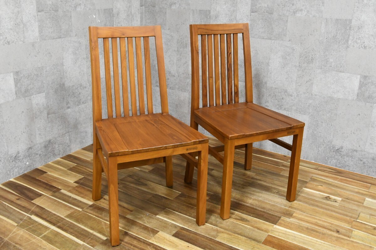 PB4CK87a スキャンティーク SCANTEAK ダイニングチェア 2脚 PB4CK87a スキャンティーク SCANTEAK ダイニングチェア 2脚
