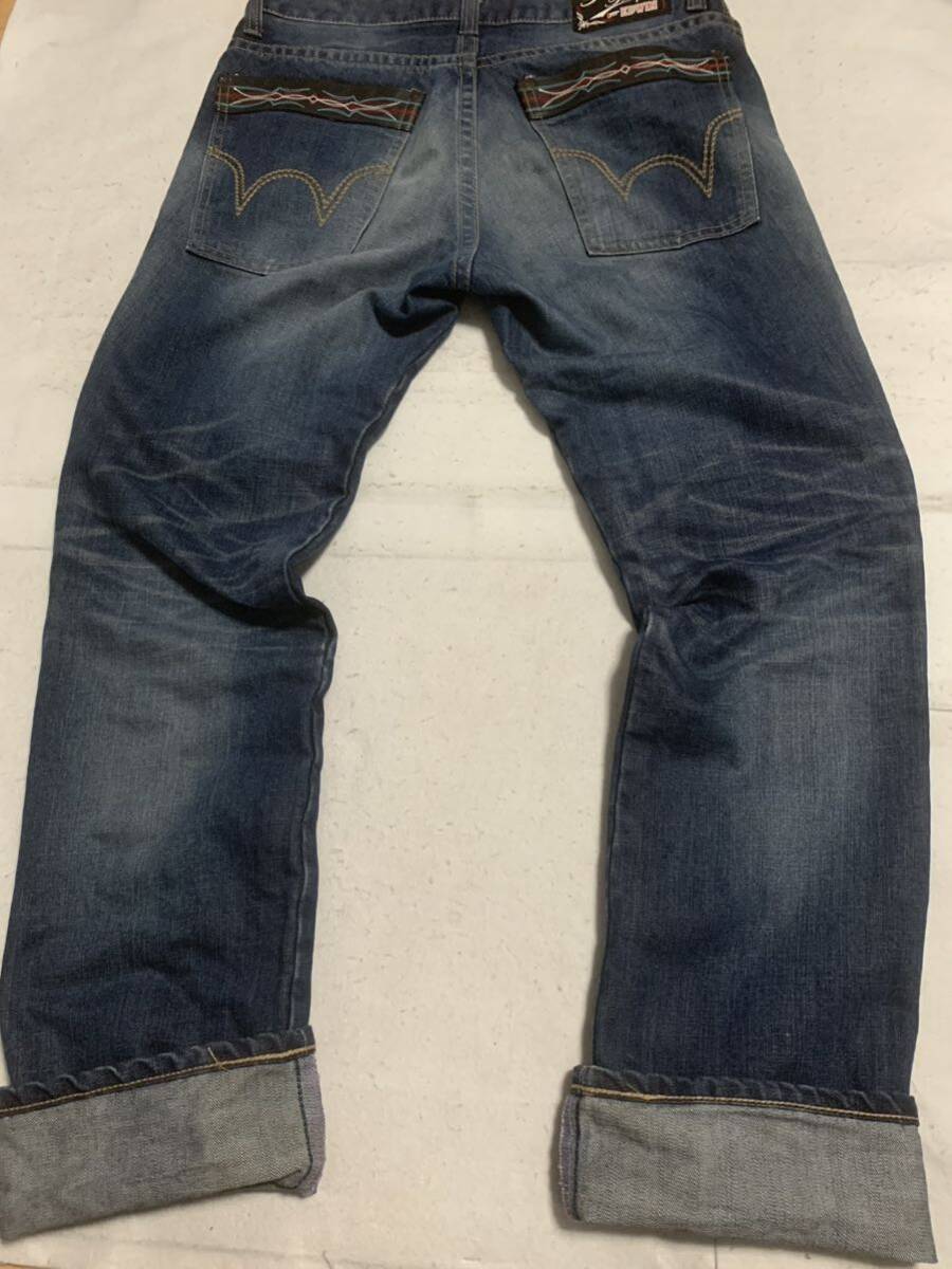 EDWIN BLUE TRIP Edwin Denim брюки джинсы сделано в Японии индиго W32