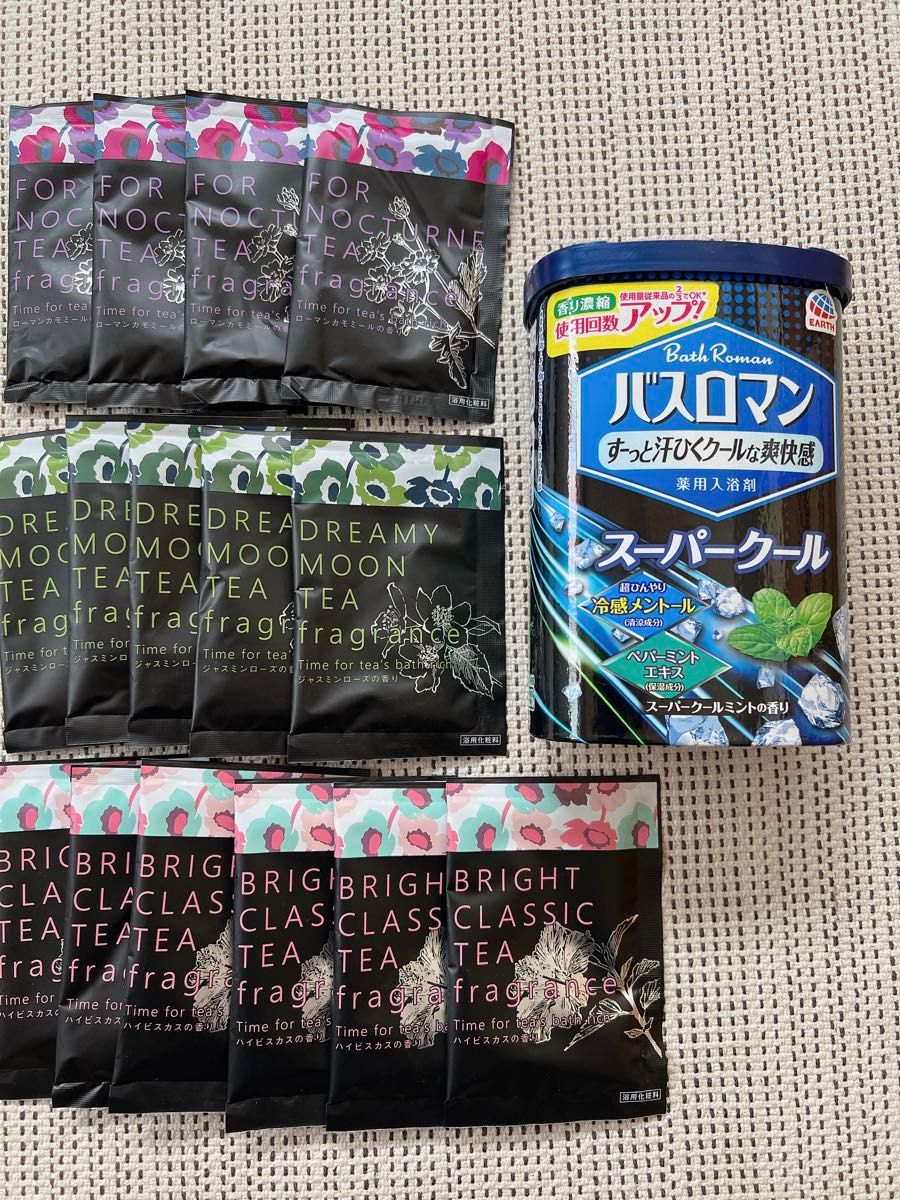 バスロマン FOR NOCTURNE TEA fragrance 入浴剤