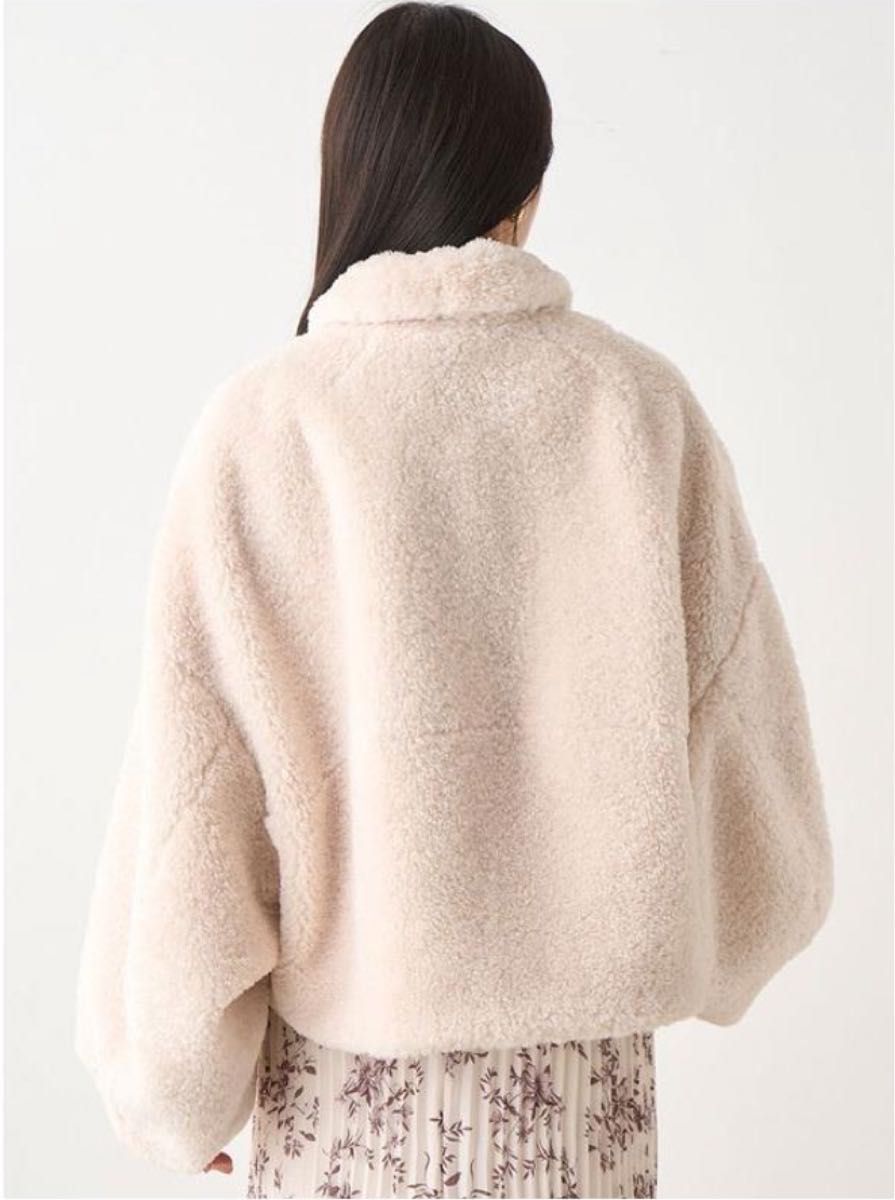 スナイデル SNIDEL 23秋冬 Sustainableボアショートコート スナイデル SNIDEL 23秋冬 Sustainableボアショートコート