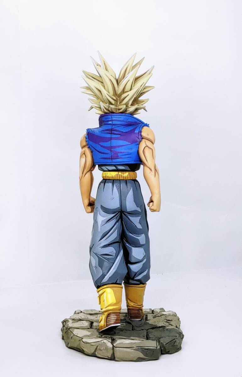 ドラゴンボールZ リペイント SOLID EDGE WORKS THE出陣 超サイヤ人トランクス オリジナル台座 2D 二次元彩色 の画像8