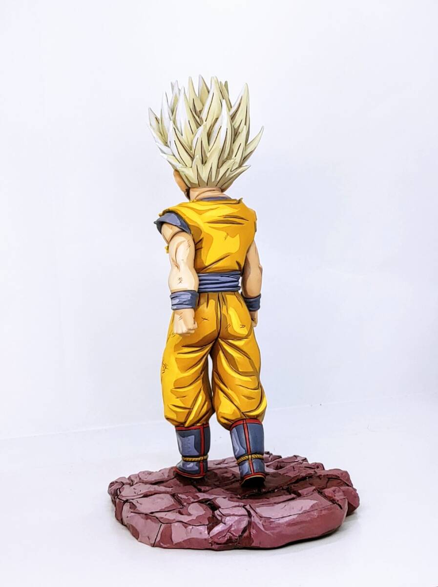 ドラゴンボールZ リペイント SOLID EDGE WORKS THE出陣 超サイヤ人孫悟飯 オリジナル台 2D 二次元彩色 の画像5