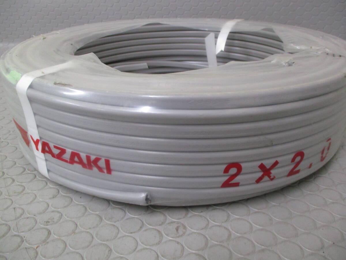  стрела мыс YAZAKI электрический провод кабель VVF(PbF) 2batPVVF2.0mm серый *6kg(50m и больше )#C-142