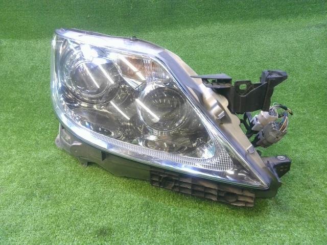 レクサス LS460 USF40 右ヘッドランプ 右ヘッドライト コイト 50-79 HID点灯テストOK 中古の画像1