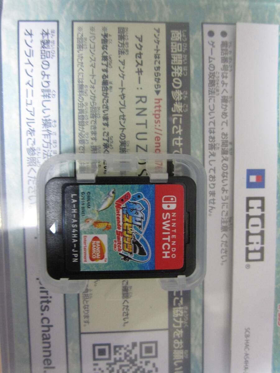 Nintendo switch 釣りスピリッツ　Nintendo　Switch　バージョン　中古_画像3