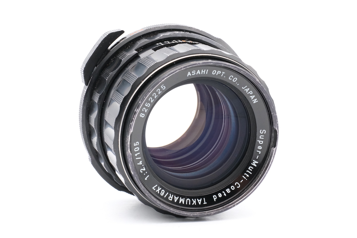 PENTAX ペンタックス Super-Multi-Coated TAKUMAR/6x7 105mm F2.4 6x7 67マウント 中判フィルムカメラ用 単焦点レンズの画像4