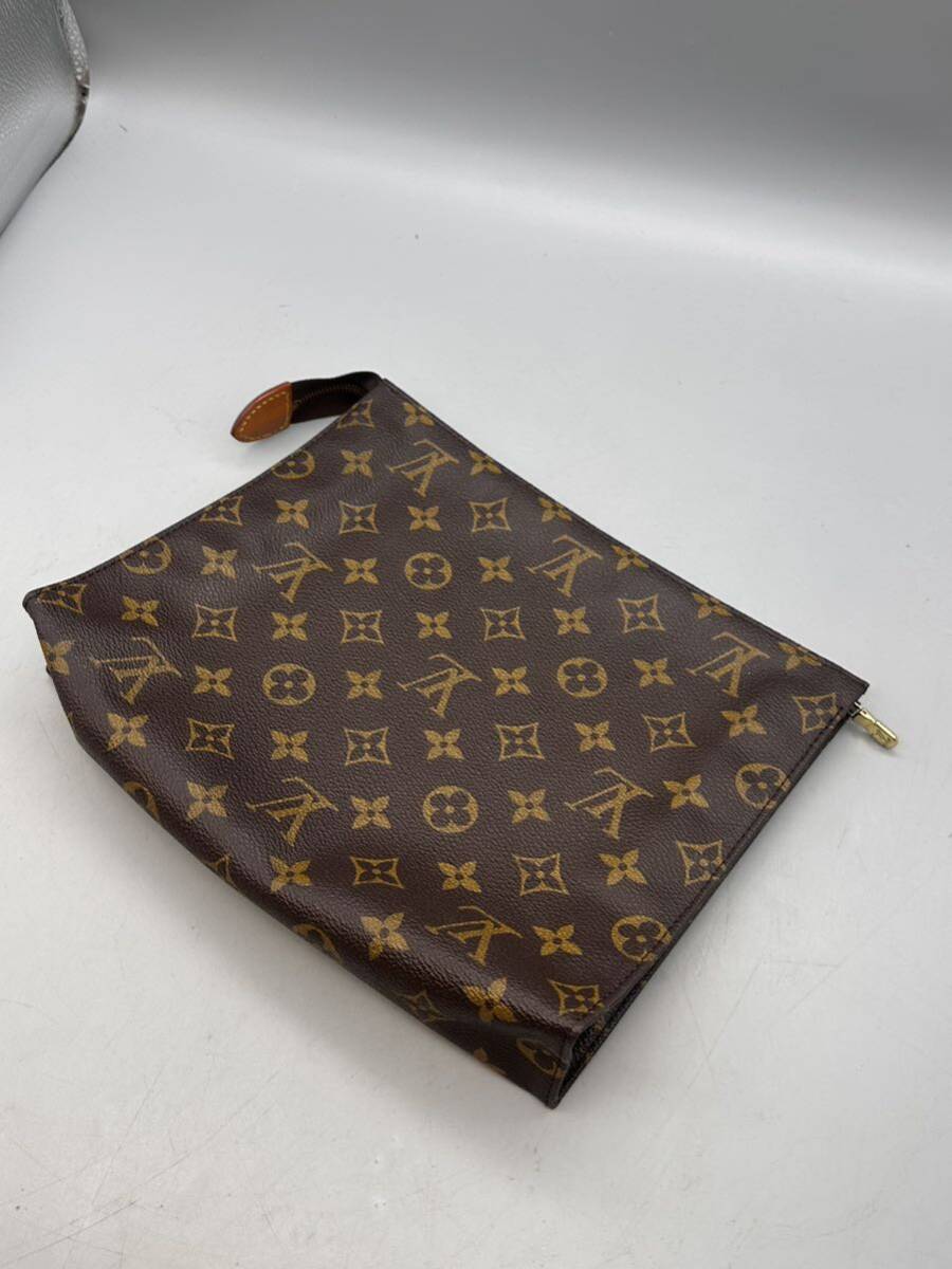 Y04099 LOUIS VUITTON ルイヴィトン モノグラム ポッシュ トワレット セカンドバッグ の画像3