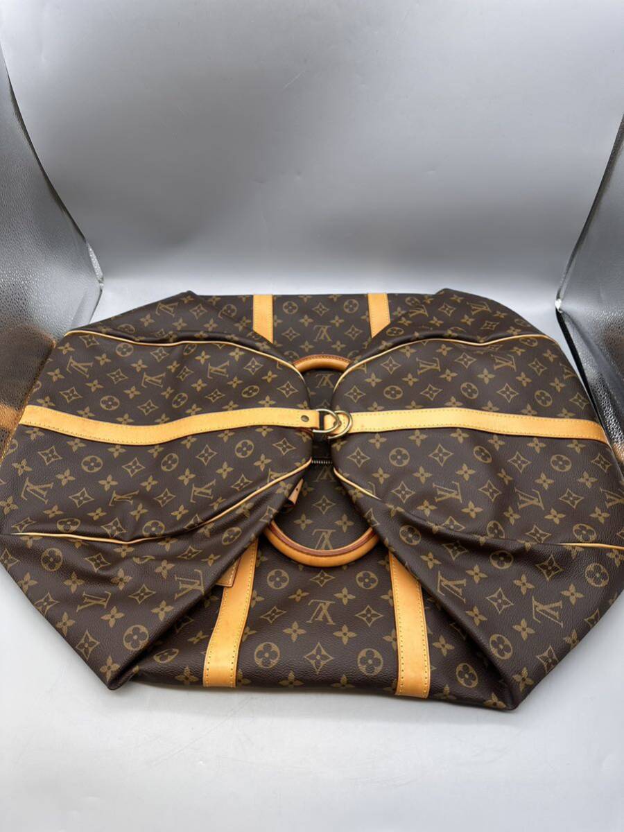 Y04122  LOUIS VUITTON ルイヴィトン モノグラム キーポル バンドリエール 60 ボストンバッグ の画像4