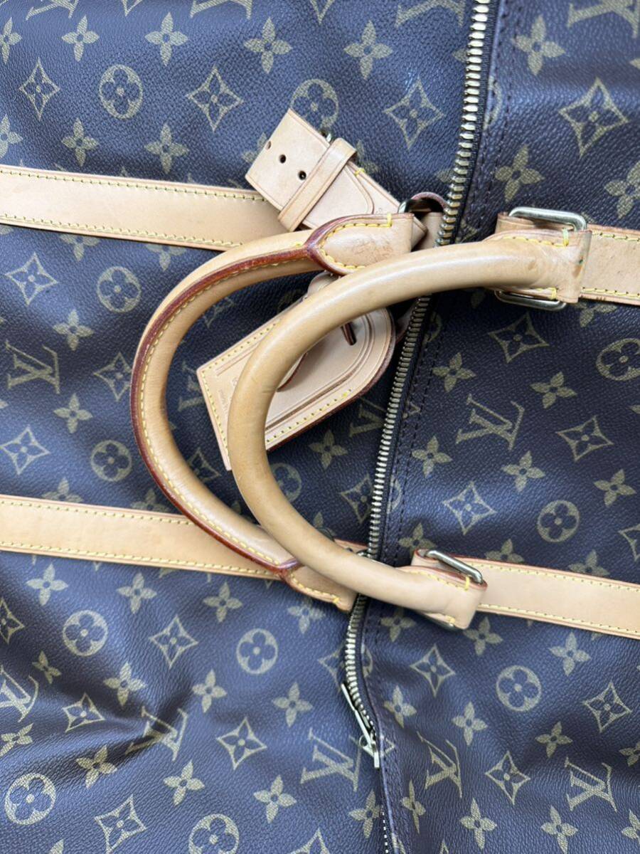 Y04122  LOUIS VUITTON ルイヴィトン モノグラム キーポル バンドリエール 60 ボストンバッグ の画像10