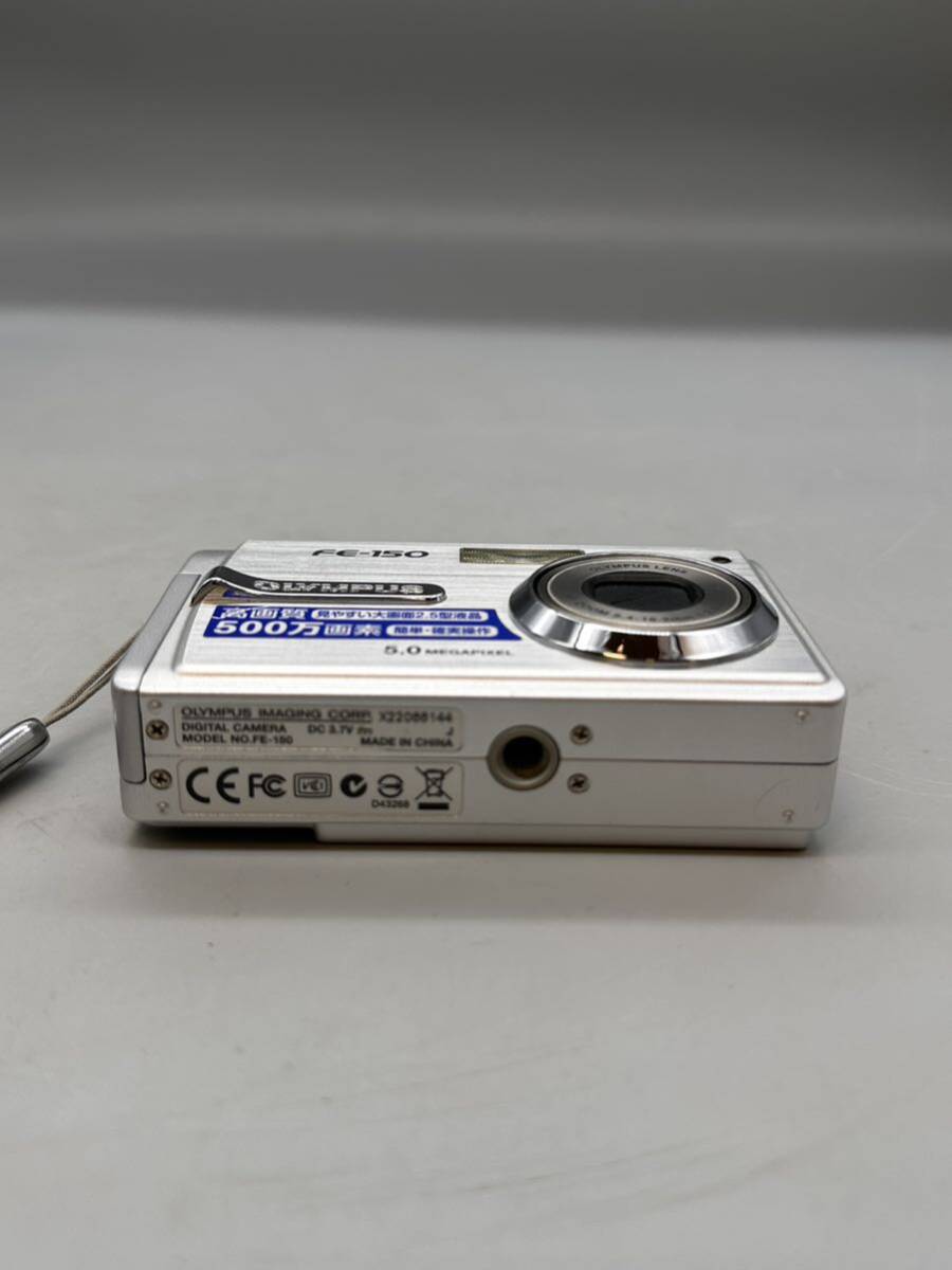 Y04134 OLYMPUS オリンパス FE-150 デジタルカメラ デジカメ コンパクト バッテリー付き 通電確認済みの画像5