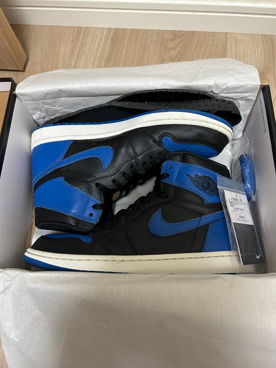 air jordan1 retro hi og royal 2017 28cm