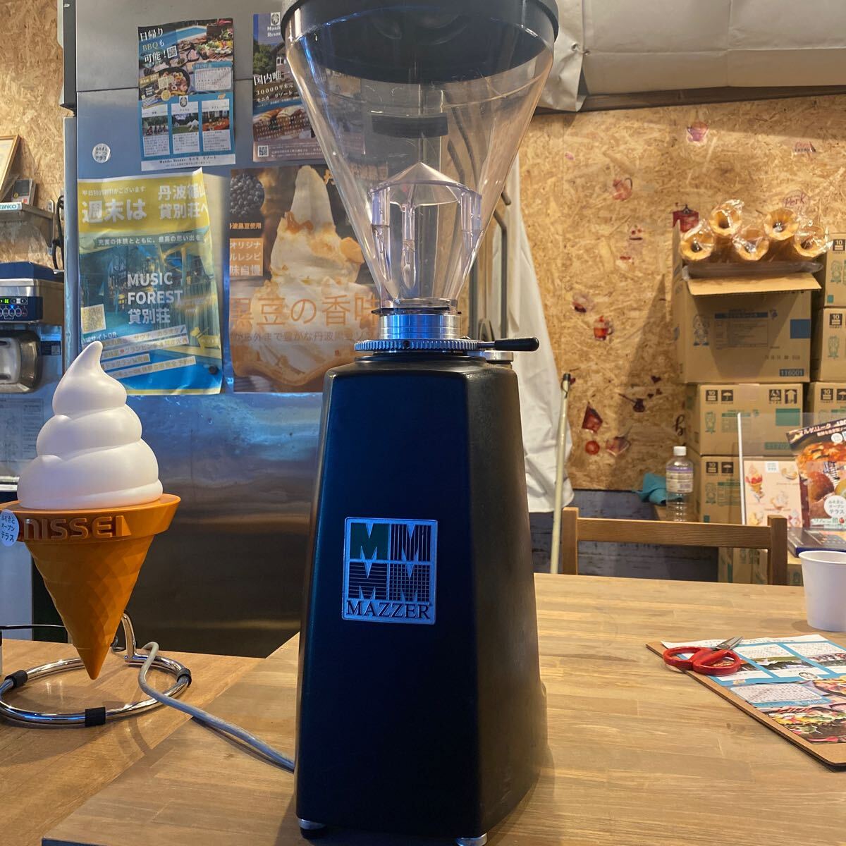 コーヒーショップ現役MAZZER マッツァー super jolly electronicエスプレッソグラインダー LUIGI spa マッツァー　スーパージョリー_画像2