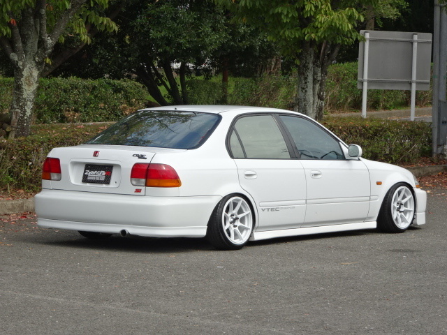 送料C★EKシビック ゼロファイターSPEC-Lフルタップ式車高調★JDM USDM EK9 EK4 EK3 シビックフェリオ スタンス ヘラフラ タイプRの画像9