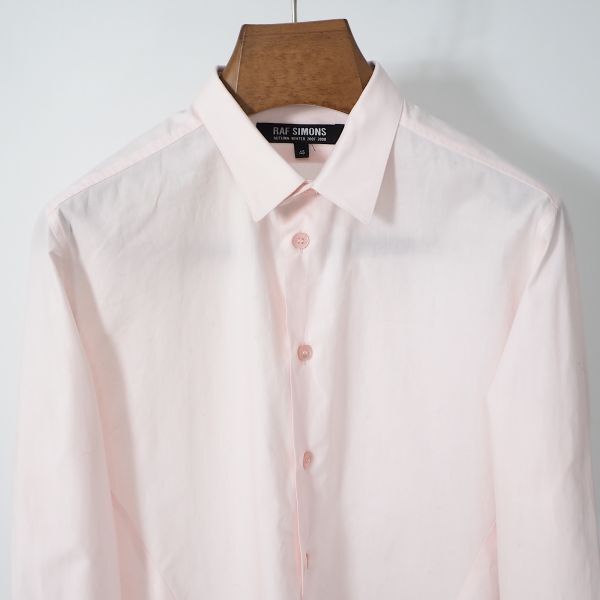  Raf Simons RAF SIMONS 4-SD027 Y рубашка рубашка розовый хлопок 46 мужской 