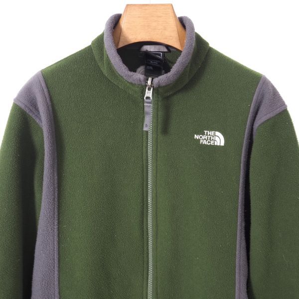 ノースフェイス THE NORTH FACE 4-ZB138 切り替え フリース ジャケット カーキ XL メンズの画像2