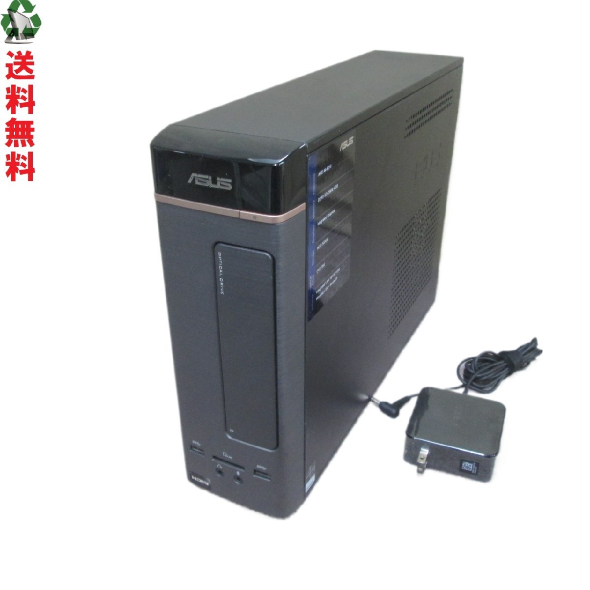ASUS K20DA-A46210[AMD] 2980 иен единообразие источник питания вход возможно тонкий type USB3.0 HDMI Junk бесплатная доставка [89220]