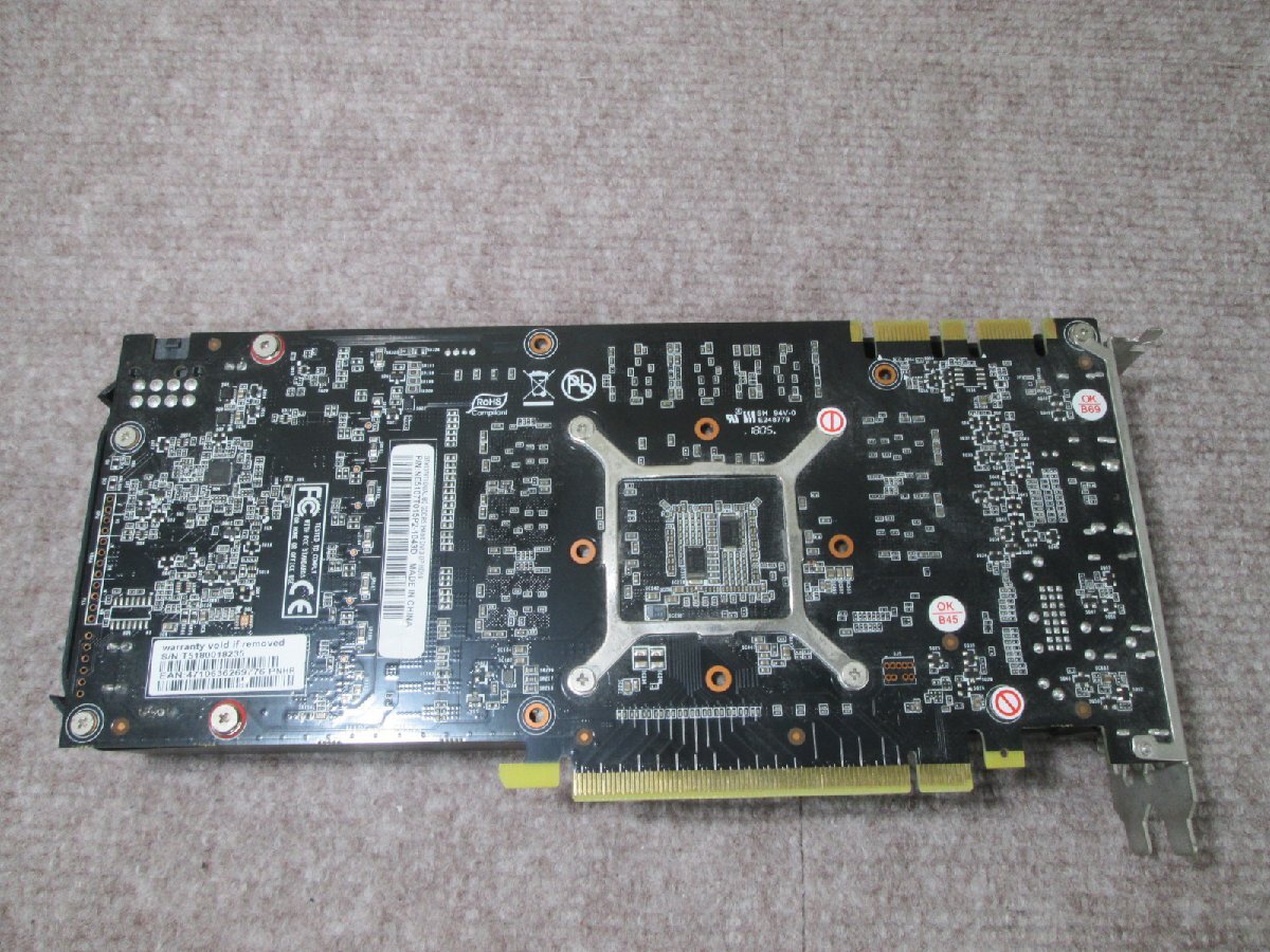グラフィックボード GTX1070Ti DUAL 8G GDDR5 256Bit DVI 3-DP HDMI 送料無料 ジャンク 1円～ [89014]の画像4