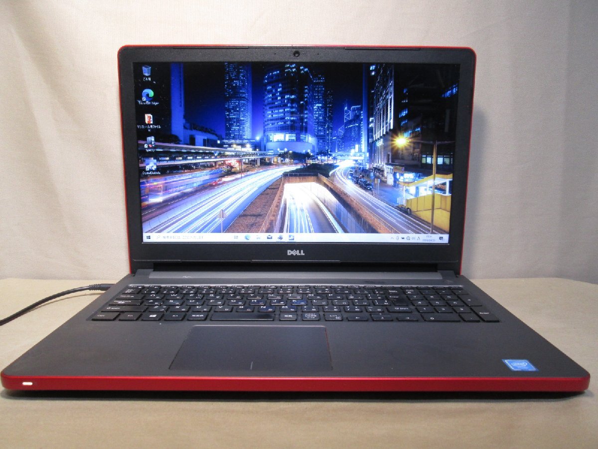 DELL Inspiron 5558【大容量HDD搭載】　Celeron 3205U 1.5GHz　【Windows10 Home】 Libre Office Wi-Fi 長期保証 1円～ [89161]