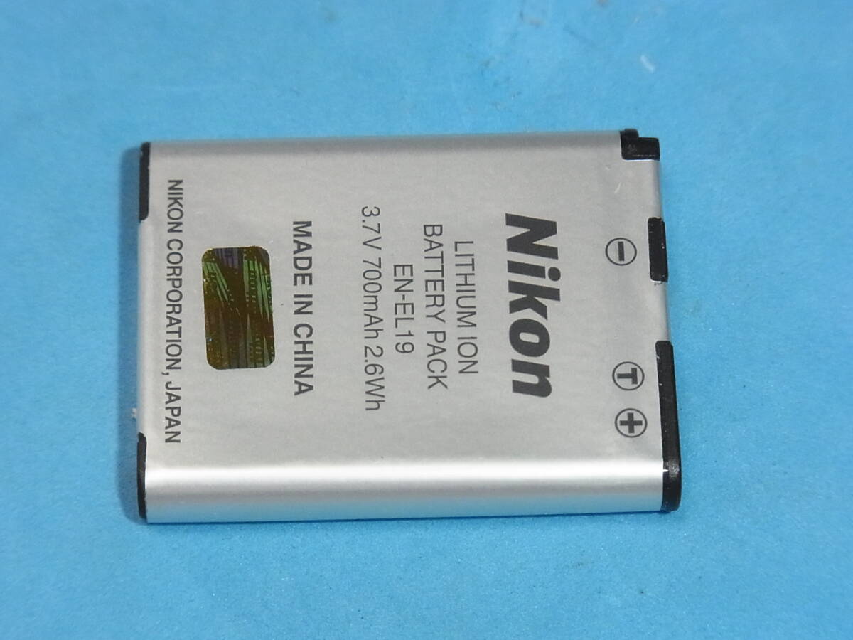 NIKON 未使用品 純正バッテリー EN-EL19 １個 管理717_画像1