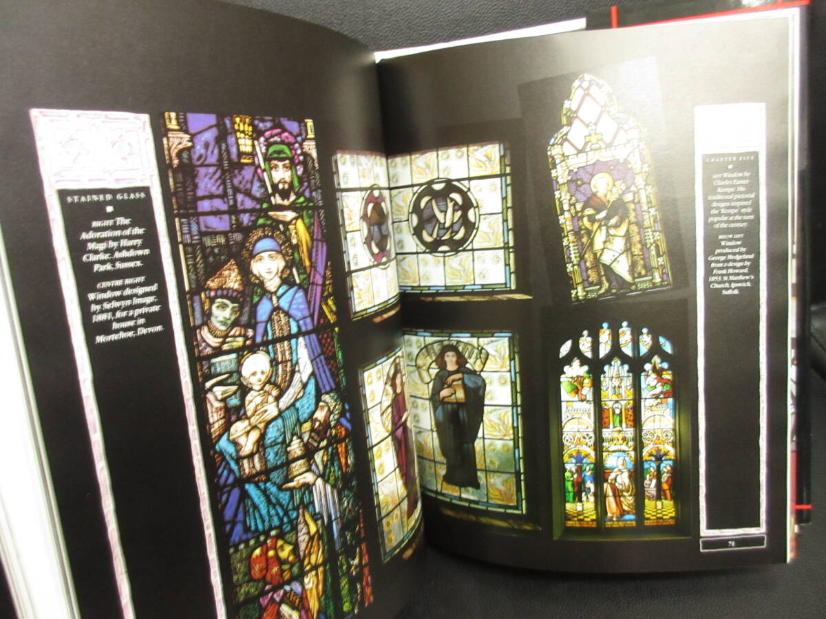 【中古】本 「洋書(英語)：Stained and Decorative Glass」 著者：Elizabeth Morris ステンドグラス 1990年頃出版 書籍・古書の画像8