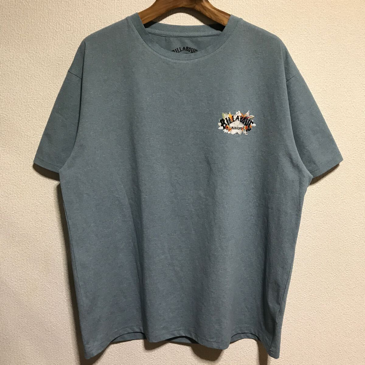 [即決古着]BILLABONG(ビラボン)×ムラスポ/ムラサキスポーツ別注ラッシュガードTシャツ/ブルー/Lサイズ/BB011897の画像2