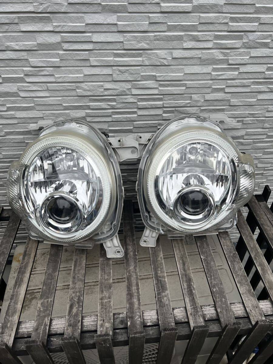 ☆ ミラ ココア L675S L685S 後期 LED ヘッドライト 左右の画像1