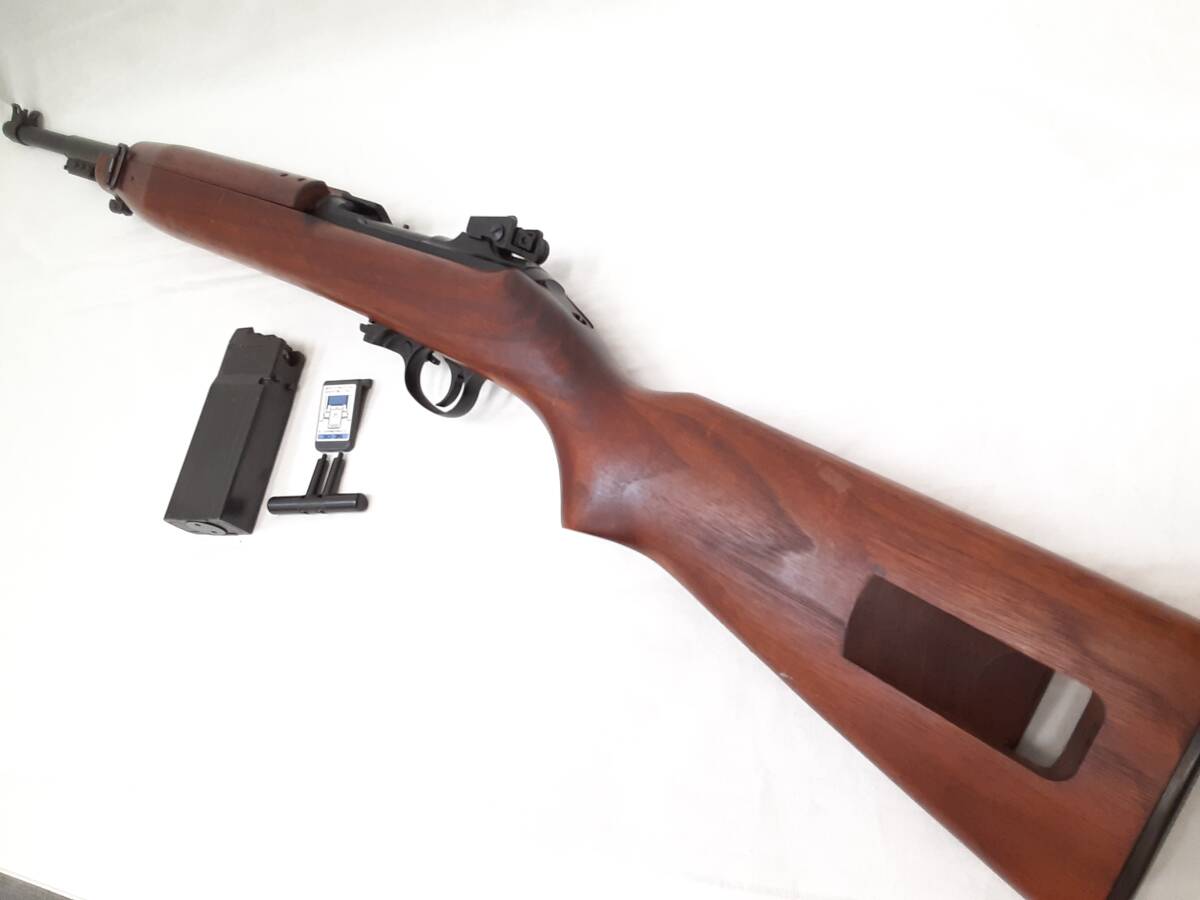 【中古】MARUSHIN マルシン ライフル ガスガン U.S. CARBINE CAL.30M1 動作未確認 現状品 トイガン ホビー【6700】の画像1