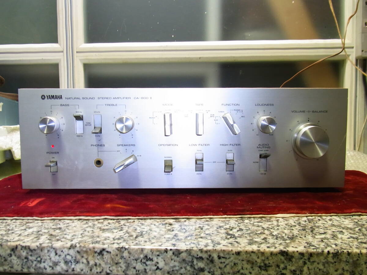 YAMAHA ヤマハ CA-800Ⅱ プリメインアンプ  動作品の画像1