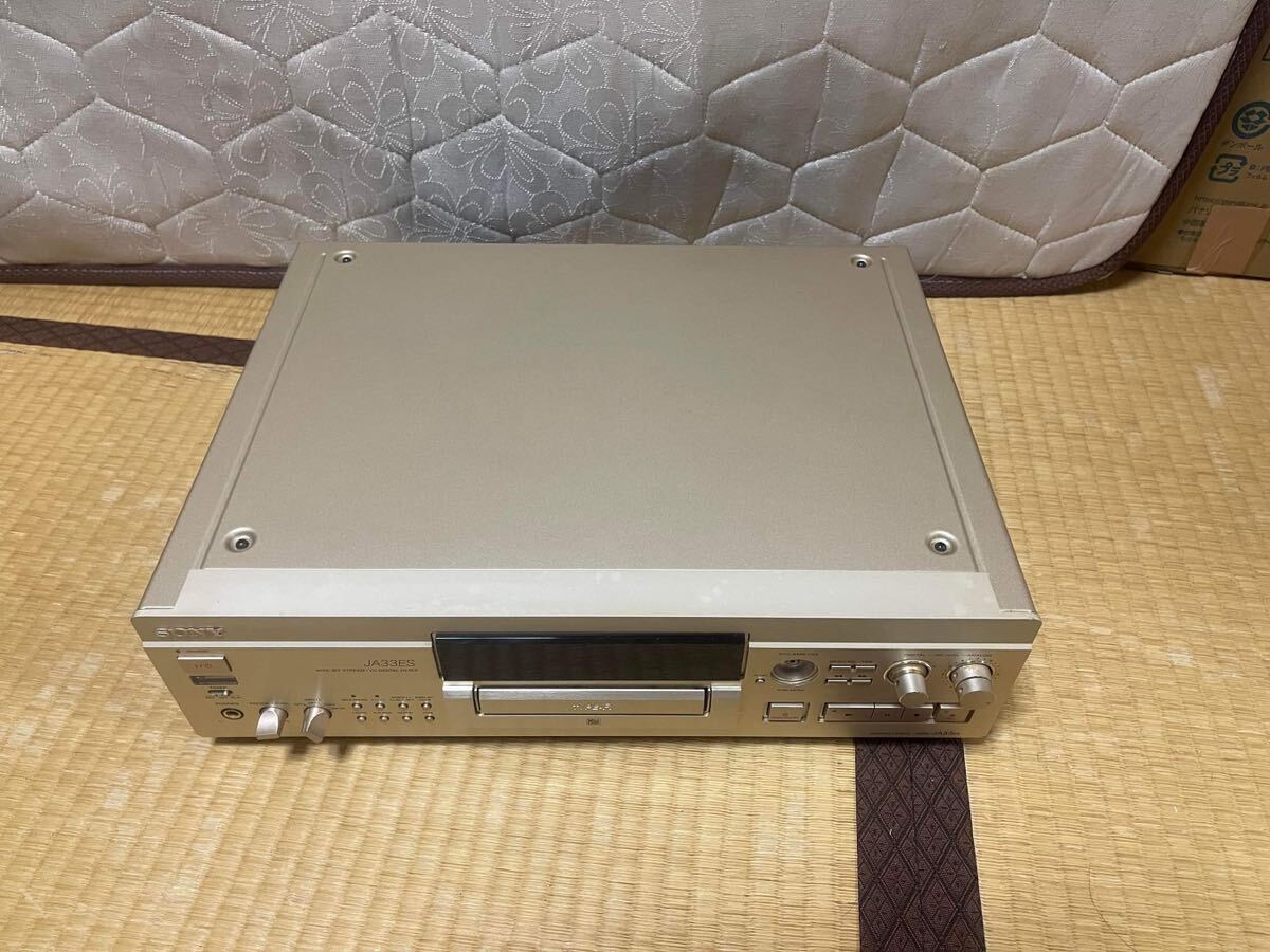 SONY ハイエンド　MD ミニディスクデッキ MDS-JA33ES ジャンク_画像2