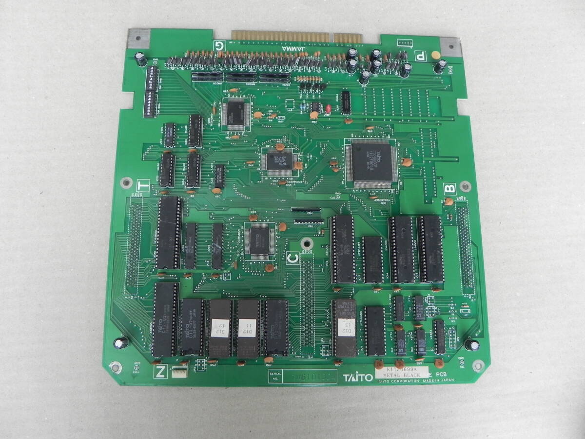 中古　＊ アーケード　TAITO　METAL BLACK　MOTHER　PCB　：　K11J0699A　　⑧　ジャンク扱い_画像1