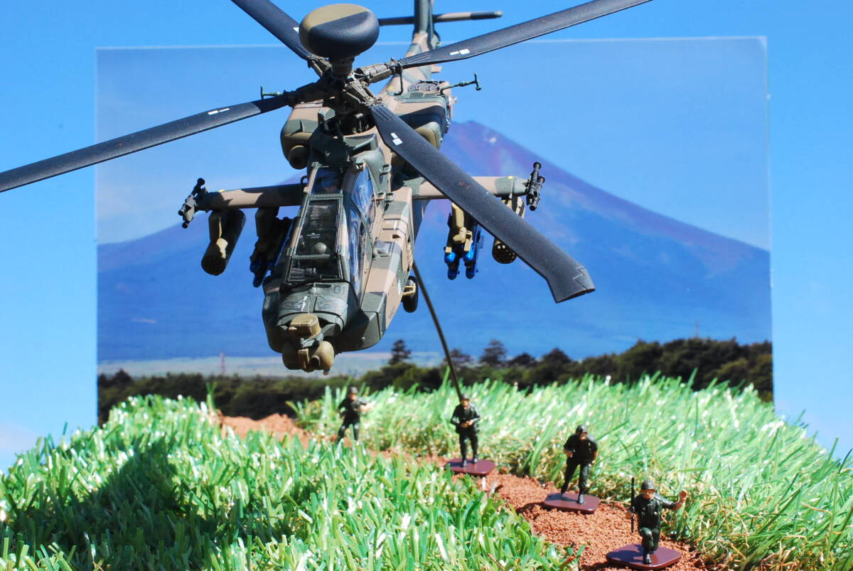  Ground Self-Defense Force AH-64D Apache * long bow geo llama final product 