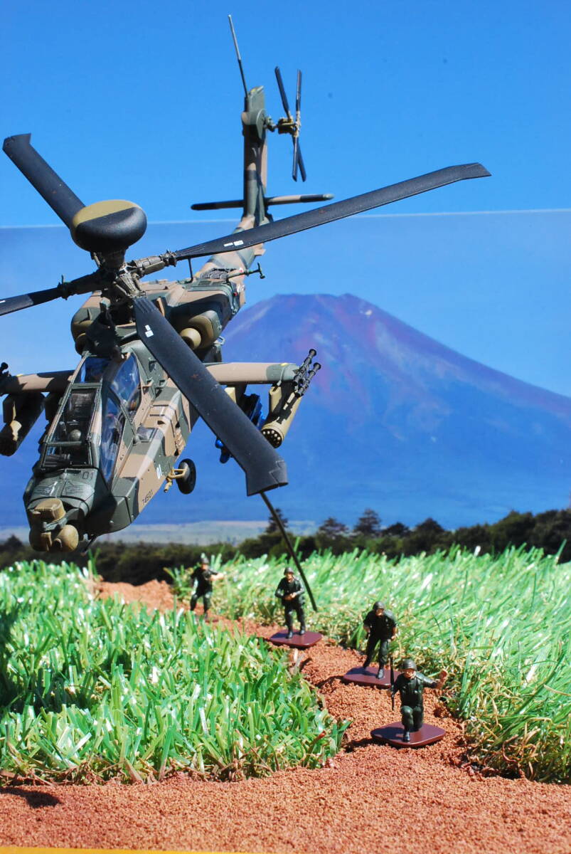  Ground Self-Defense Force AH-64D Apache * long bow geo llama final product 