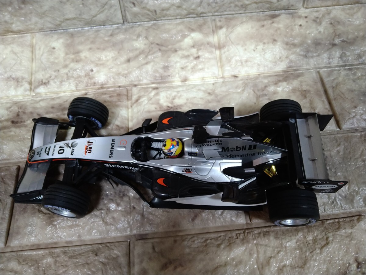 説明必読 訳あり 1/18 ミニチャンプス マクラーレン メルセデス MP4-20 2005 MINICHAMPS McLaren Mercedes_画像9