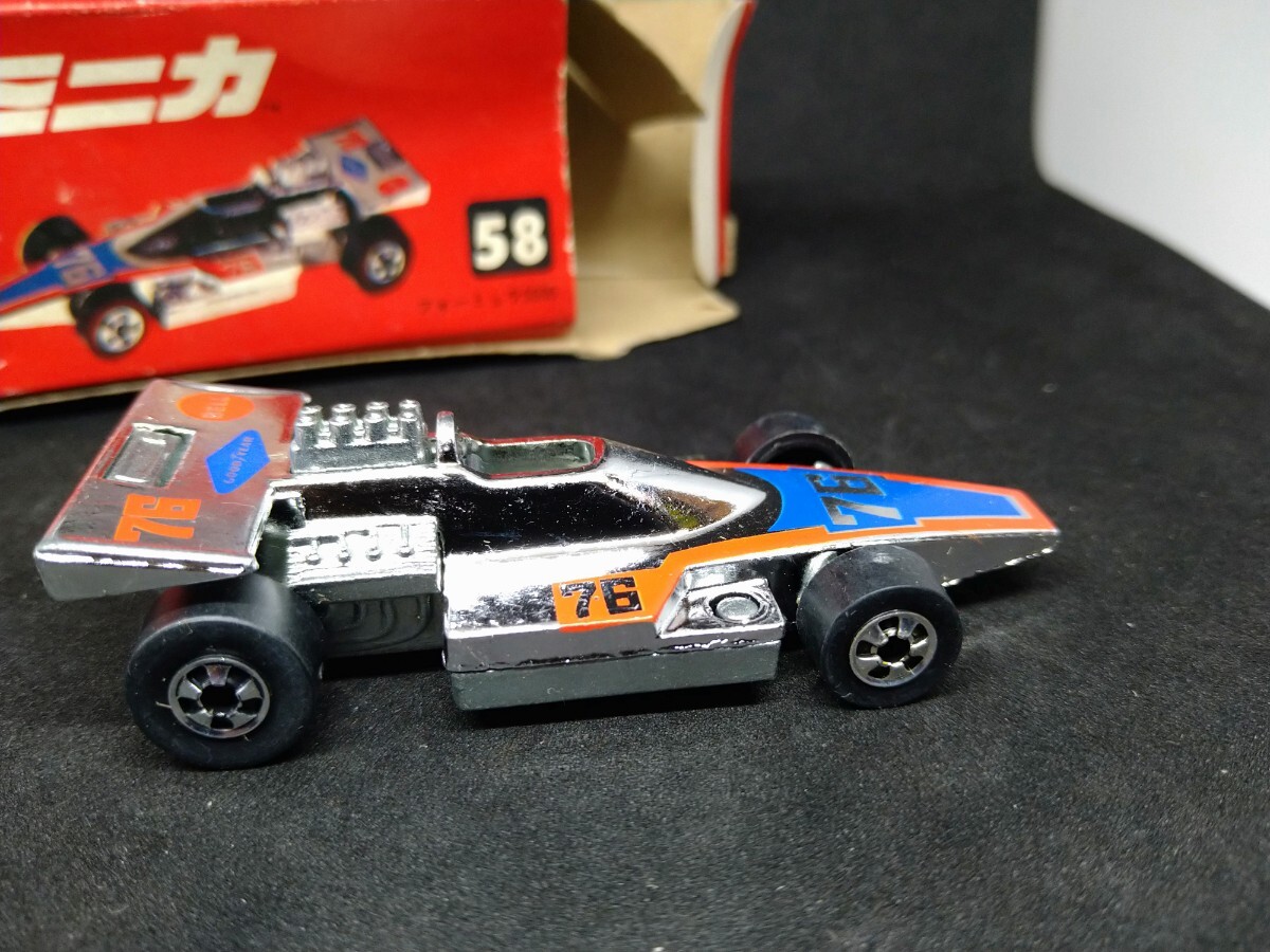 説明必読 マテルのミニカ 58 フォーミュラ5000 1975 香港製 HW ホットウィール Hotwheels_画像4